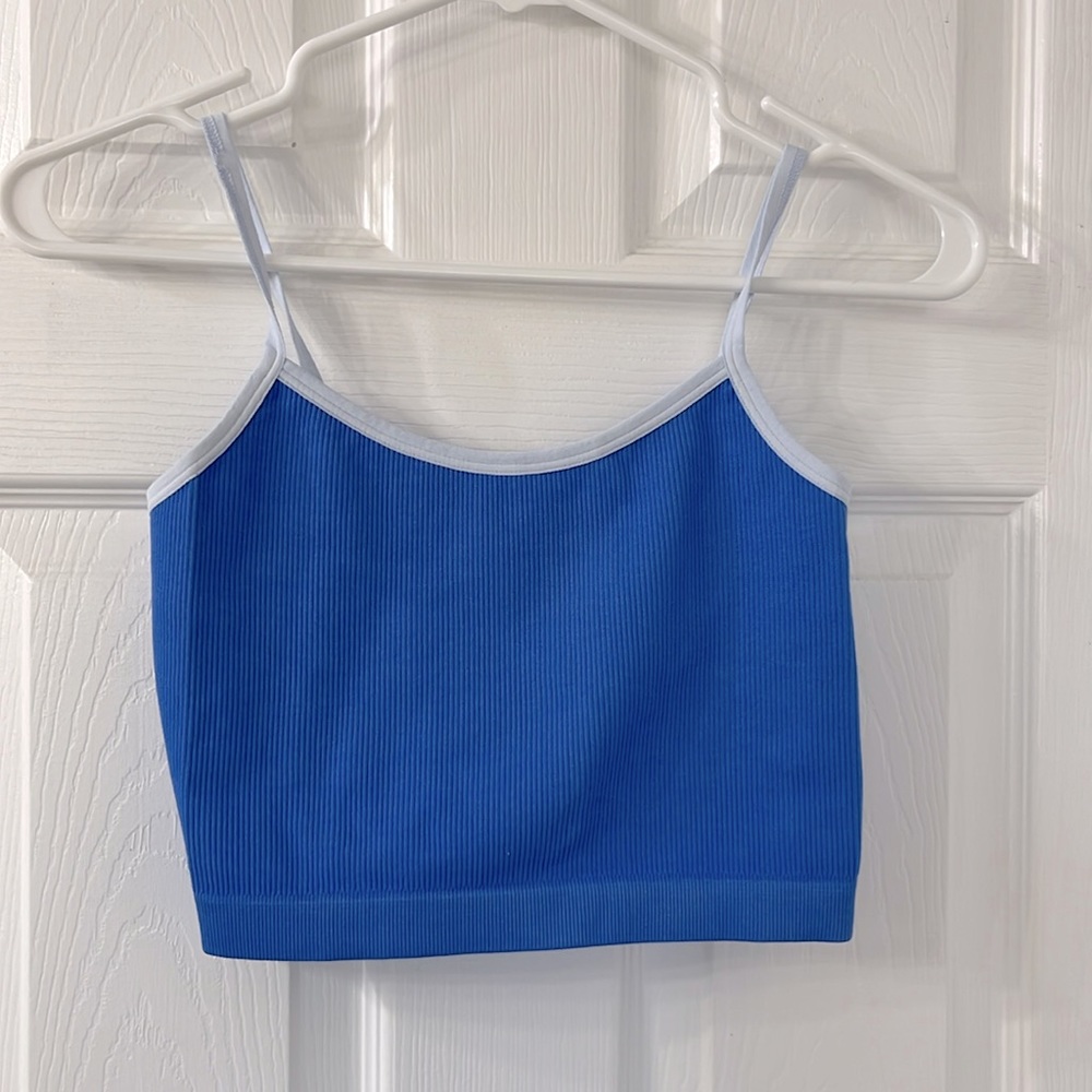 Madewell Seamless Stretch Cami in Oasis Blue Size small/mediun NWOT